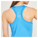 MP dámské tričko bez rukávů s vykrojenými zády Linear Mark Training – zářivě modré