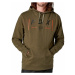 Mikina Fox Locker Pullover Fleece fatigue green