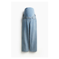 H & M - MAMA Široké džíny - modrá