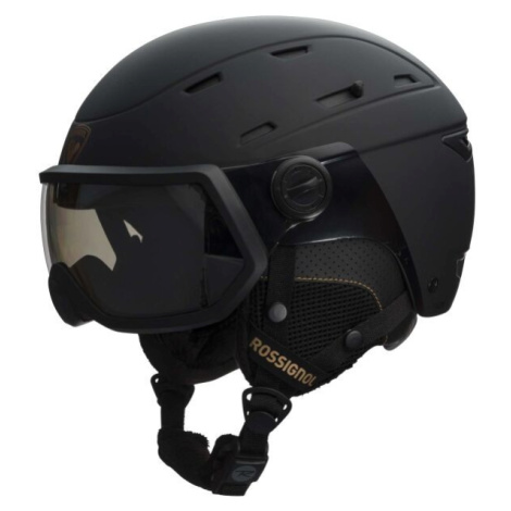 Rossignol ALLSPEED VISOR IMPACTS PHOTOCHROMIC Lyžařská helma, černá, velikost