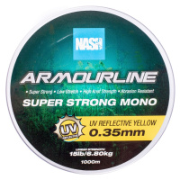 Nash vlasec armourline super strong mono uv yellow 1000 m - 0,35 mm 6,80 kg