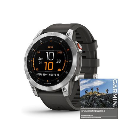 Garmin Epix Glass Silver/Gray Band