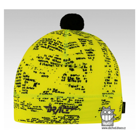 Chlapecká zimní funkční čepice Dráče - Flavio 021, žlutá Barva: Žlutá