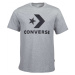 Converse STAR CHEVRON TEE Pánské tričko, šedá, velikost