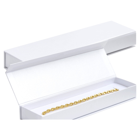 JK Box Bílá dárková krabička na náramek VG-9/AW JKbox