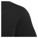 adidas ENTRADA 22 TEE Chlapecké triko, černá, velikost