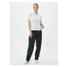 Koton Jogger Pajama Bottoms with Elastic Waist