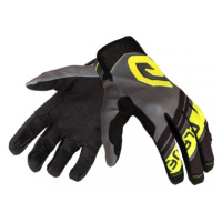 ELEVEIT X-LEGEND Moto rukavice šedá/černá/žlutá
