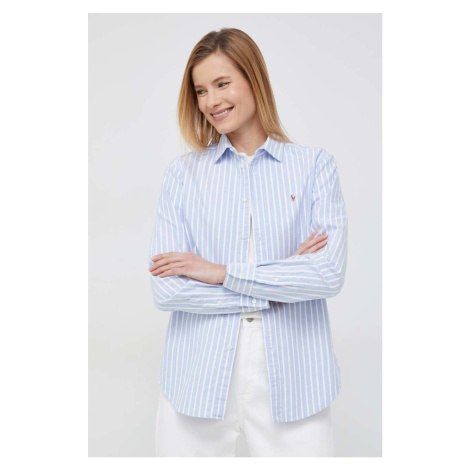 Bavlněná košile Polo Ralph Lauren regular, s klasickým límcem, 211891377