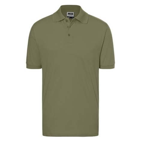 James&amp;Nicholson Unisex polokošile JN070 Olive James & Nicholson