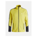Mikina peak performance m rider zip jacket žlutá
