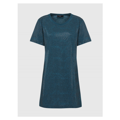 Šaty diesel d-ary-e1 dress modrá