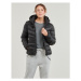 Superdry HOODED FUJI PADDED JACKET Černá