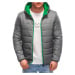 Edoti Men's mid-season quilted jacket