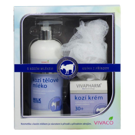 Dárková kazeta kosmetiky s kozím mlékem VIVAPHARM