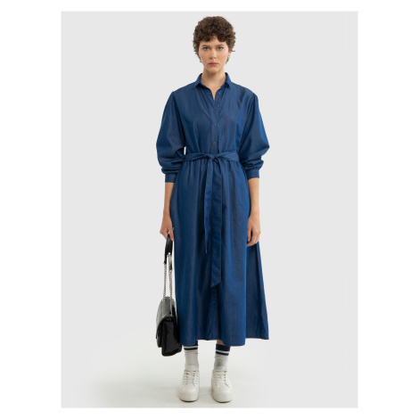 Big Star Woman's Denim Dress Dress 340220 475 Medium Denim