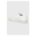 Kožené sneakers boty Common Projects Bball Low in Leather bílá barva, 2155