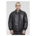 Urban Classics / Synthetic Leather Blouson black