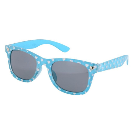 Sunmania Sunmania Modré srdíčkové dětské brýle Wayfarer "Hearts" 727586035