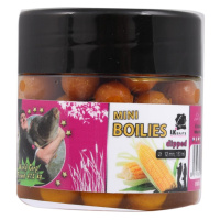 Lk baits mini boilies in dip world record carp corn 12 mm 150 ml