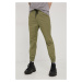 Kalhoty Tom Tailor pánské, zelená barva, jogger