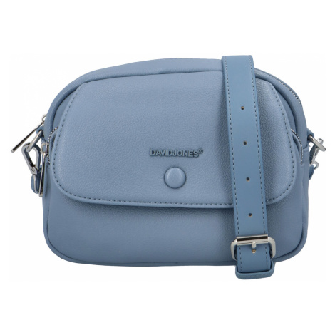 Dámská crossbody kabelka světle modrá - David Jones Alexa modrá