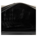Černá kožená kabelka - KARL LAGERFELD | ikonik