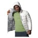 Columbia Arctic Crest Down Hooded Jacket Šedá