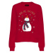 ONLY Dámský svetr ONLYDA Regular Fit 15270956 Urban Red SNOWMAN