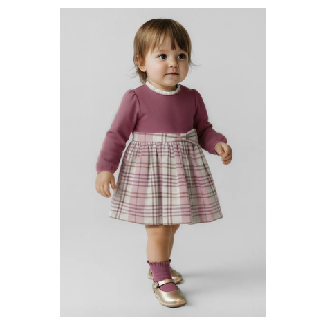 Dívčí šaty Mayoral červená barva, mini, 2903