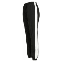 Dámské tepláky // Urban classics Ladies Striped Crinkle Pants blk/wht