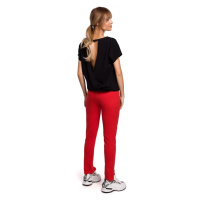 Kalhoty s nohavicemi červené model 18002585 - Moe