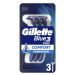 Gillette Jednorázová holítka Blue3 Comfort 3 ks