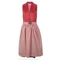 BONPRIX krojové šaty - dirndl Barva: Červená, Mezinárodní