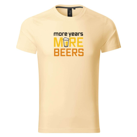 DOBRÝ TRIKO Pánské narozeninové tričko s potiskem More beers