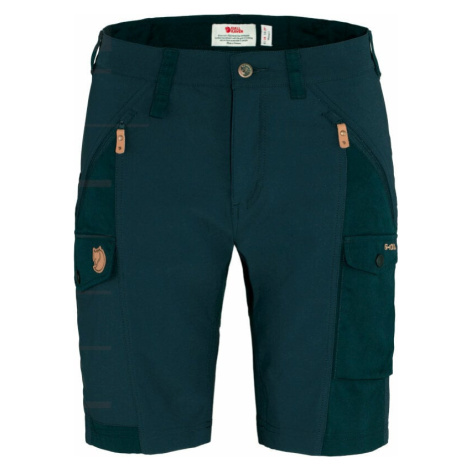 Fjällräven Nikka Shorts Curved W Dark Navy Outdoorové šortky