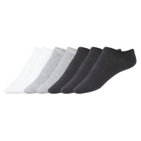 Dámské / Pánské nízké ponožky, 7 párů (bílá/šedá/antracitová)