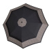 Doppler Fiber Mini Classic - dámský skládací deštník, černá se vzorem