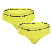2PACK dámské kalhotky brazilky Puma žluté (603043001 021)