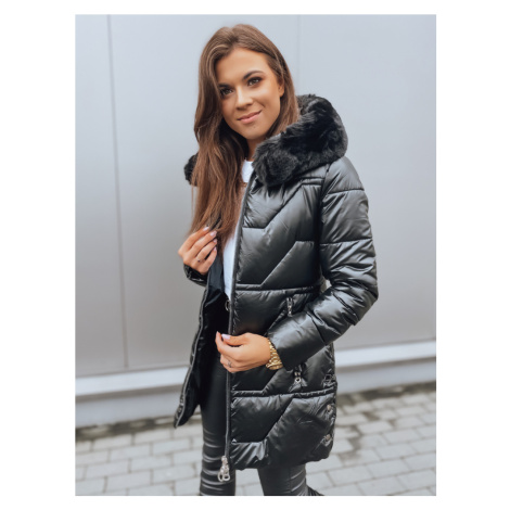 dámská prošívaná zimní bunda s kapucí TY3065 DStreet