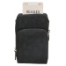Dámská kabelka na telefon/peněženka s popruhem přes rameno Beagles Marbella - černá - na výšku