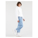 Stay Loose Pleated Crop Jeans Levi's® Modrá