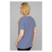 QVC LYLA tričko se vzorem Barva: Modrá, Mezinárodní