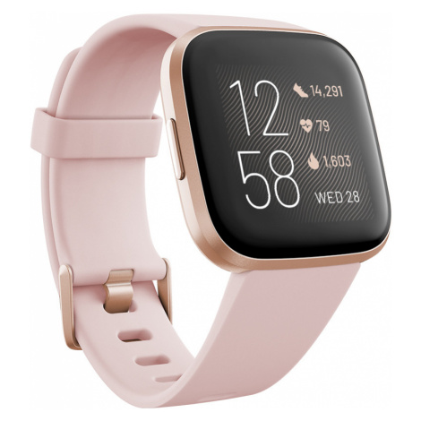 Chytré hodinky Fitbit Versa 2 Petal/Copper Rose