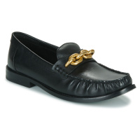 Coach JESS LEATHER LOAFER Černá