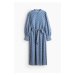 H & M - Šaty áčkový střih - modrá