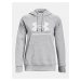 Světle šedá mikina Under Armour UA Rival Fleece Big Logo Hdy