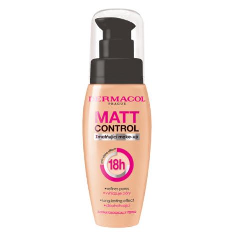 Dermacol - Matt Control - Zmatňující dlouhotrvající make-up 18h - Matt control make-up č.1.5 - 3