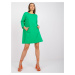 Zelené bavlněné šaty Dalenne --green Zelená