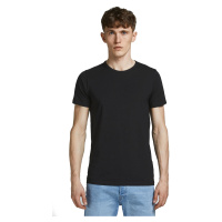 Jack&Jones Pánské triko JJEBASIC Stretch Fit 12058529 BLACK